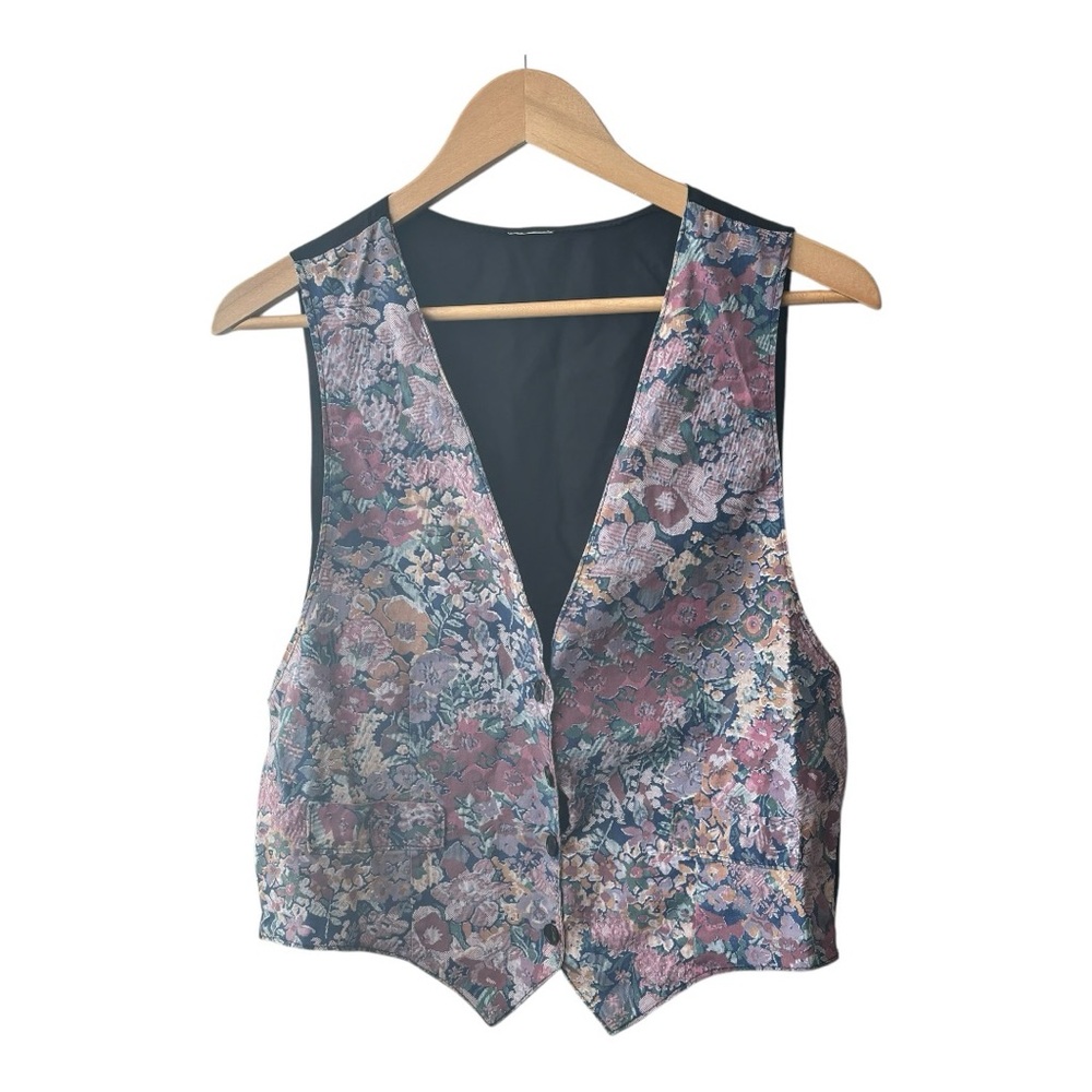 Floral Patterned Vest